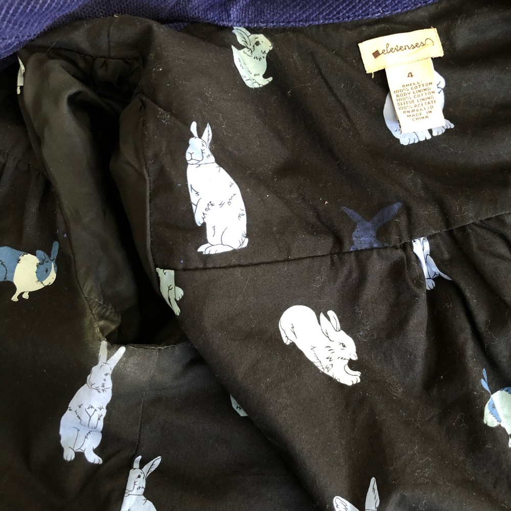 Anthropologie Elevenses Corduroy Lace Crop Jacket - Picture 6 of 7
